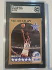 Michael Jordan SGC 8 NBA Hoops 1990 #5 Collector Card All Star HOF