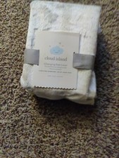 Cloud Island Changing Pad Cover Gray 37X17X7