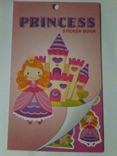 LITTLE PRINCESS Princesses stickers 6 sheets stickers many in a sticker book 