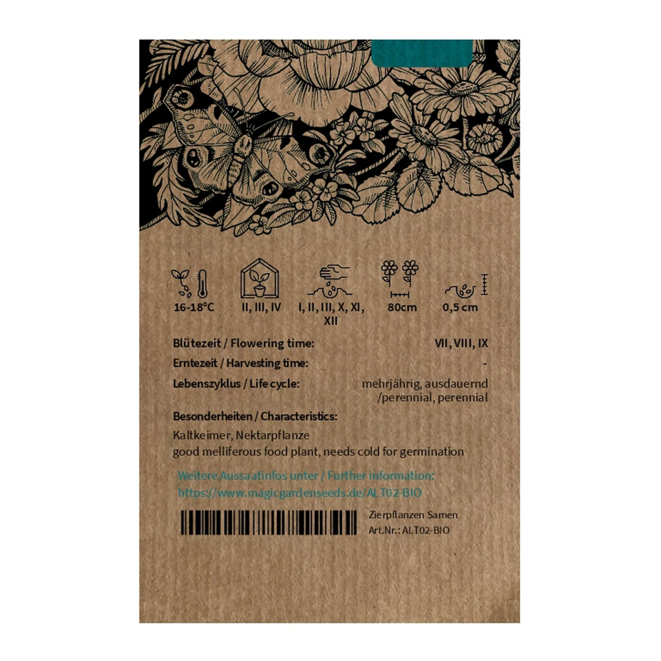 Hanf-Stockmalve (Althaea cannabina) Bio - ca. 20 Samen - Bild 2 von 4