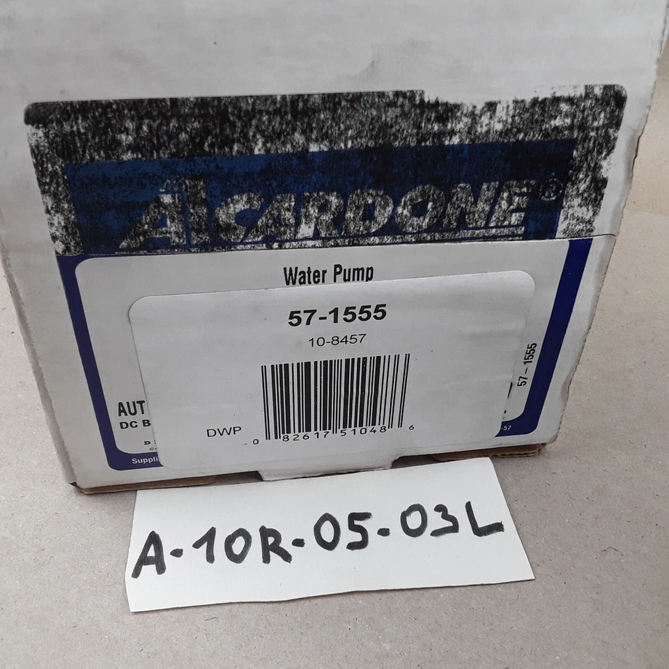 Водяной насос двигателя Cardone 57-1555 для Honda Acura Isuzu 1998 1999 2000 2001-2004 - Изображение 4 из 4
