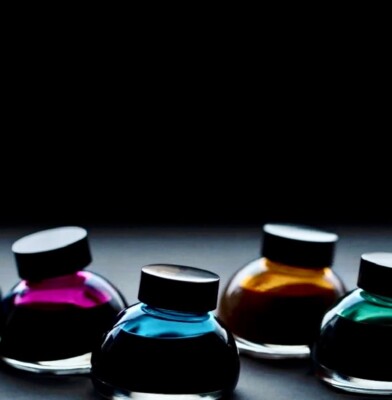 Kakimori, made in Japan,Fountain Pen ink,Schreibtinte,Pigment Ink,35ml,10 Farben
