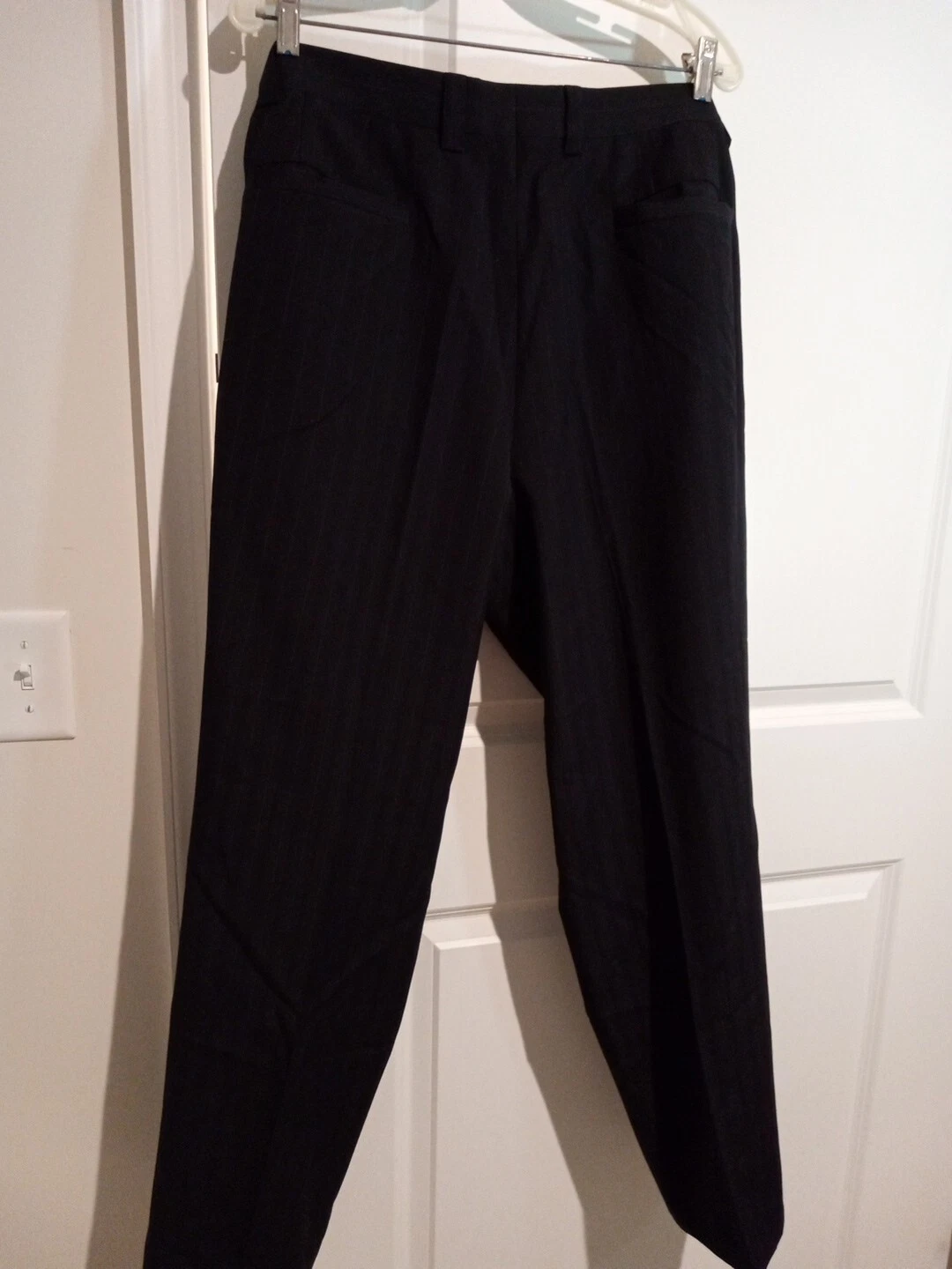 pantalone versace uomo 52 colore grigio righe