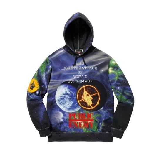 SUPREME x Undercover S/S '18 Public Enemy Hoodie size Large SUPREME x Undercover S/S '18 Public Enemy Hoodie size Large