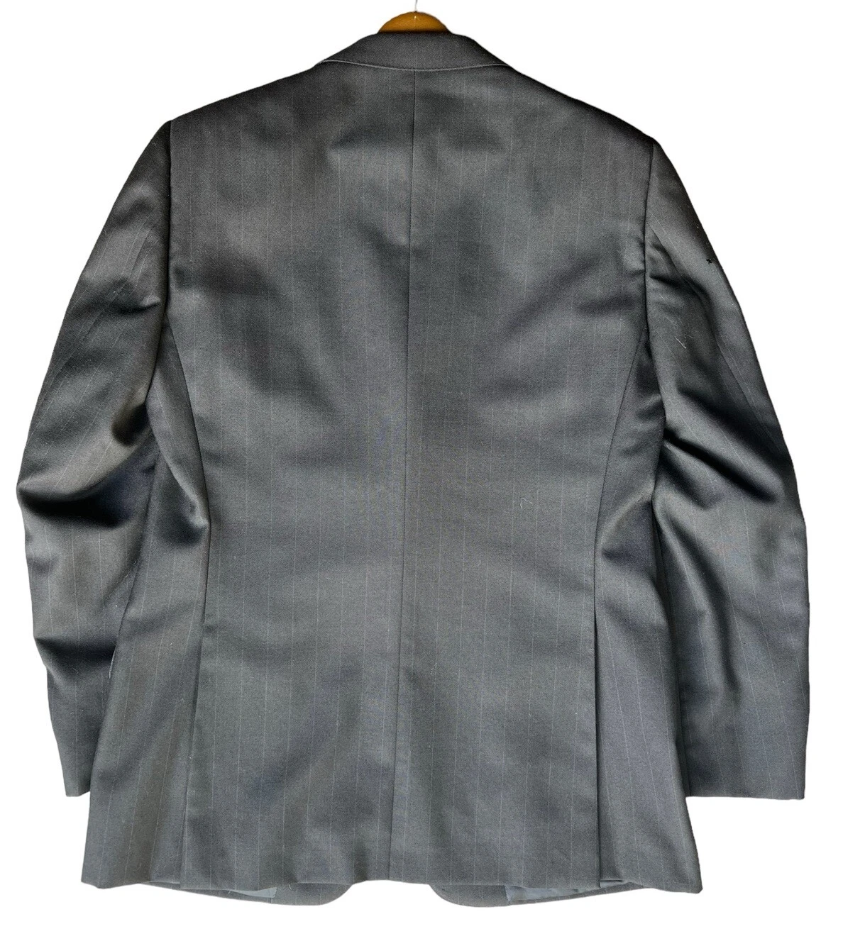 GUCCI Blazer Tuta Su Tail Lana Cashmere Nero Giacca da Uomo 52 LEGGI