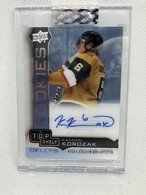 2022-23 Upper Deck Clear Cut - Top Shelf Signature Cellys Rookies