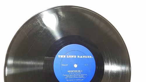 1960er THE LONE RANGER ALBUM VINYL LP RADIO BROADCAST ABENTEUER NUMMER 1 & 2 - Bild 9 von 23