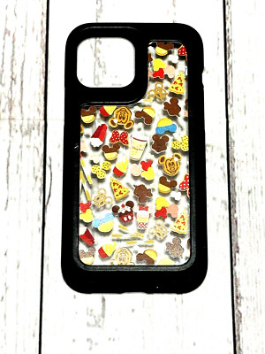 Disney D-Tech 12/13 Pro Max iPhone case 3-D effect Mickey shaped snacks print
