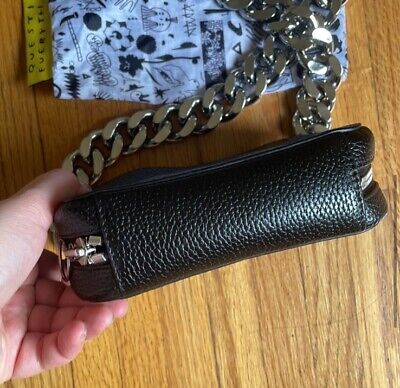 KARA NYC Black Camera Bag Silver Chain | eBay KARA NYC Black Camera Bag Silver Chain | eBay