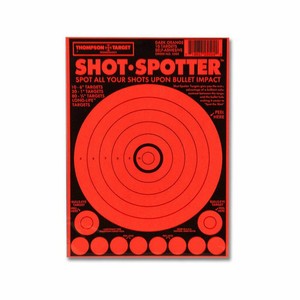 Shot Spotter Orange - Adhesive Shooting Targets - 6"x9" | eBay