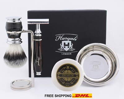 High quality shaving set, shaving brush(synthetic badger hair)+shaving razor