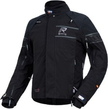 GIACCA JACKET MOTO RUKKA RAPTO-R LAMINATA GORE TEX PRO NERO BLACK TG 54