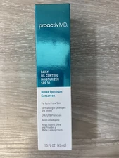 ProactiveMD Daily Oil Control Broad Spectrum Sunscreen SPF 30 Expired 2021 New