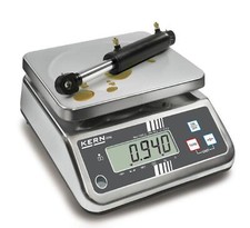 Kern FFN Tischwaage | Allround-Tischwaage bis 3 kg (1g genau) | geeicht ab Werk