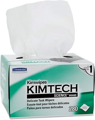 Kimtech Science 34120 Delicate Task Wipes 4.4 in. x 4.8 in. (Box of 280)