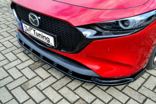 Sonderaktion Spoilerschwert Frontspoiler mit Wing aus ABS passend für Mazda 3 BP - Bild 1 von 5