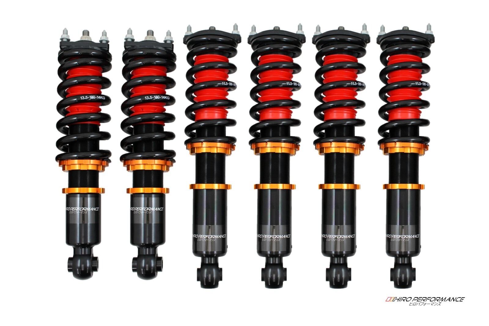 HIRO Performance Adjustable Coilovers Shocks Struts for Ferrari 512 Testarossa
