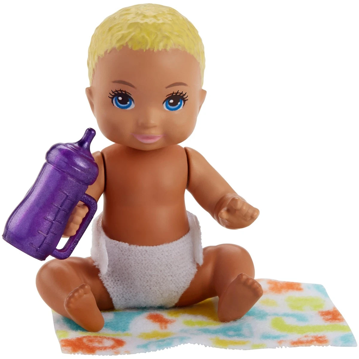 Barbie Skipper Babysitters Inc Diaper Baby Boy Doll Blonde eBay