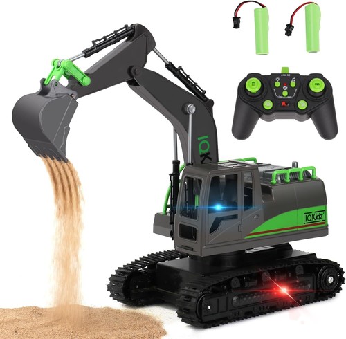 Remote Control Excavator Toys for Boys 4-7 Yrs Old - Best Birthday