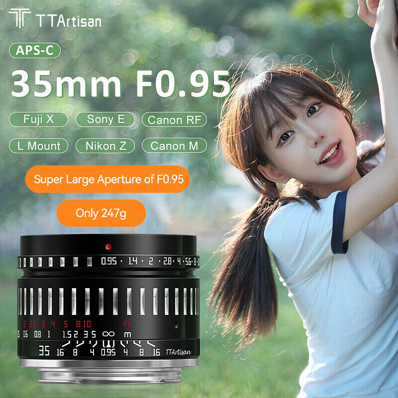 【新品未開封】TTArtisan 35mm f/0.95 C ソニーE マウント 焦点工房 / マウントアダプター専門店