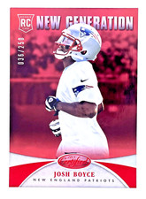 2013 Certified Mirror Red #247 Josh Boyce RC 36/250 New England Patriots
