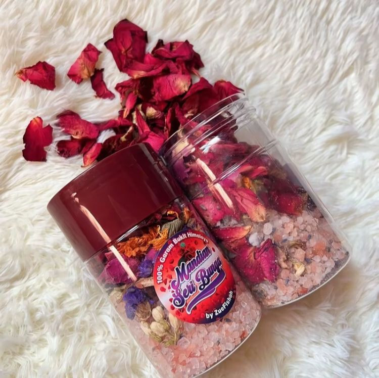 Malaysia NO.1 Mixed Dried Flowers Cutflowers Aura Cleansing Theraphy for Bath