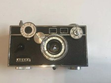 Vintage Argus 50mm Coated Cintar Film Camera With Leather Case Made in USA