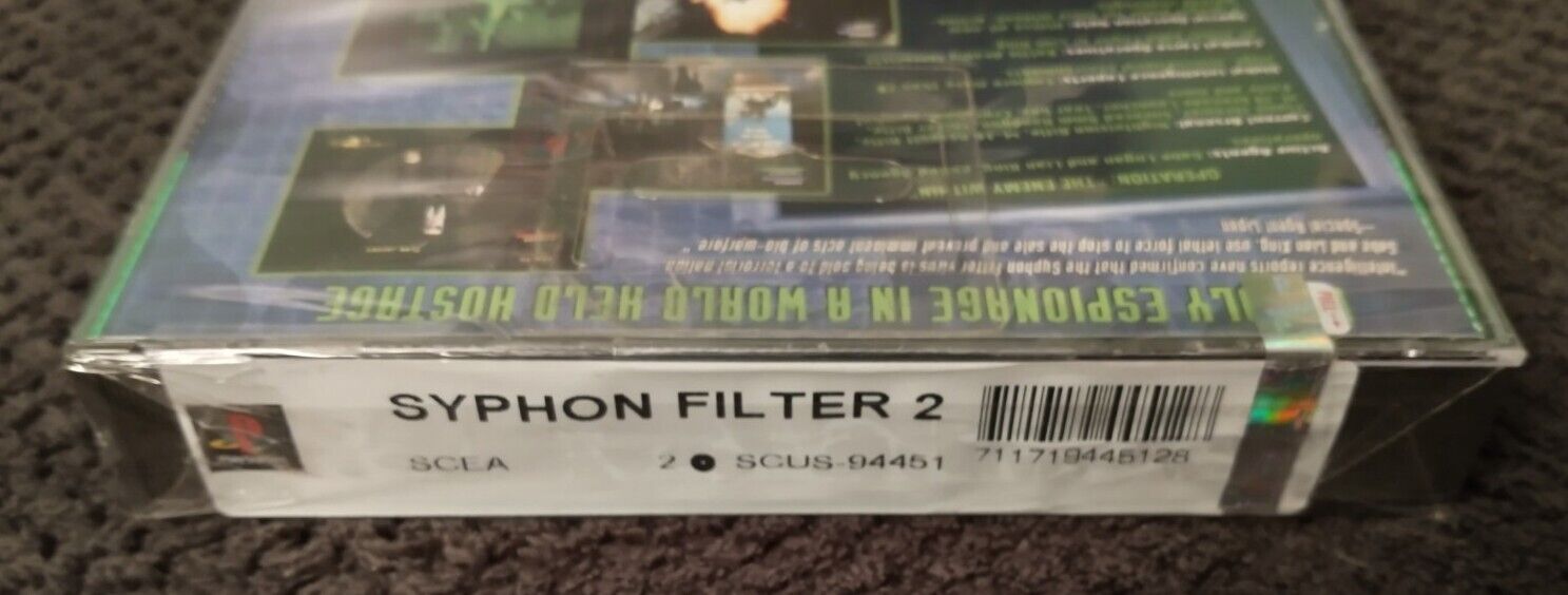 Syphon Filter 2 Brand New Sealed (Sony PlayStation 1, 2000