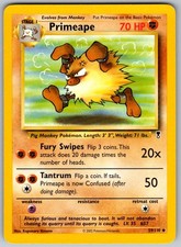 Primeape 59/110 Uncommon Legendary Collection Pokemon Lightly Played on eBay