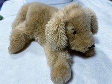 FOLKMANIS GOLDEN RETRIEVER PUPPY FULL HAND PUPPET 16" PLUSH STUFFED ANIMAL DOG