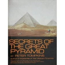 Secrets of the Great Pyramid Hardcover Peter Tompkins