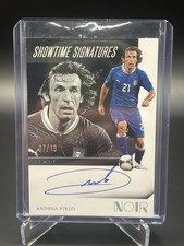2024-25 Panini Noir Andrea Pirlo Showtime Signatures Auto /10