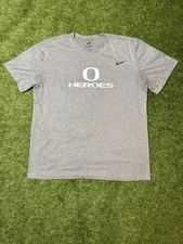 Nike Oregon Ducks Exclusive Team Issued Track And Field “O Heroes” Shirt