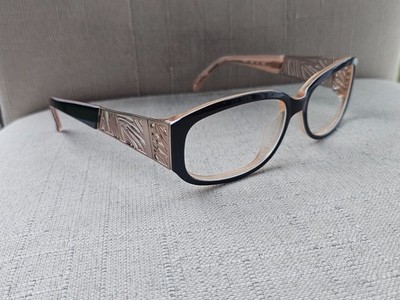 Sol Daisy Fuentes Women Eyeglasses Eye Wear Zyloware Brown Glasses 56[]15 130