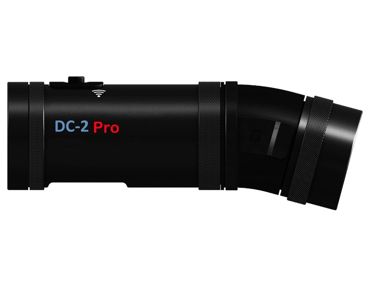 Techalogic DC-2 Pro Helmet Camera QHD 2K Dual Lens Front and Rear