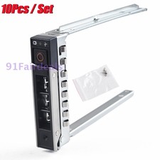 10PCS 2.5" SAS SATA HDD Tray Caddy For DELL Gen14/15/16 R340 R740 R540 R940 R640