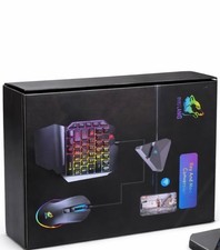 RGB Gaming Keyboard Mouse Converter Adapter for Mobile  Console