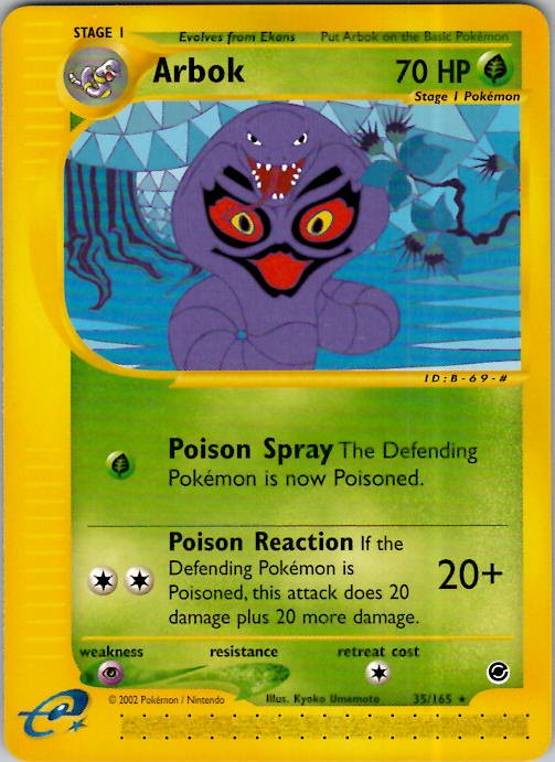 Arbok (35) Expedition 035/165 Normal LP/NM