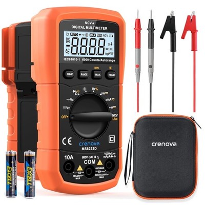 Multimeter Digital Strom Spannung Ohmmeter Messgerät NCV Hinterlicht