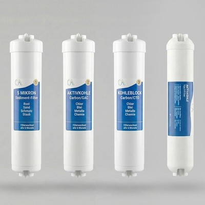 Inline Filter Set 2,5  für Wasserfilteranlagen | auch für Optima geeignet