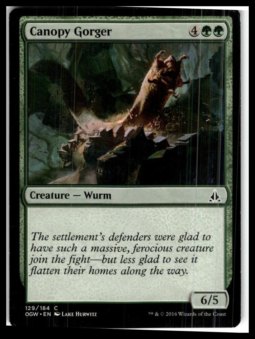 Oath of the Gatewatch #129 Canopy Gorger