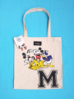 Disney Mickey Mouse & Friends Micky Maus NEU Canvas Stoffasche Beutel PRIMARK