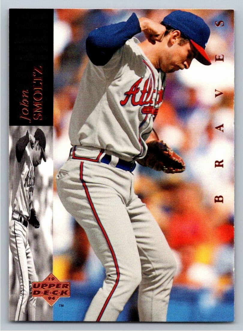 1994 Upper Deck #87 John Smoltz Atlanta Braves Baseball Card
