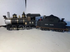  Vintage LGB 2119D Steam Locomotive Customized 0-6-0 Black # 33
