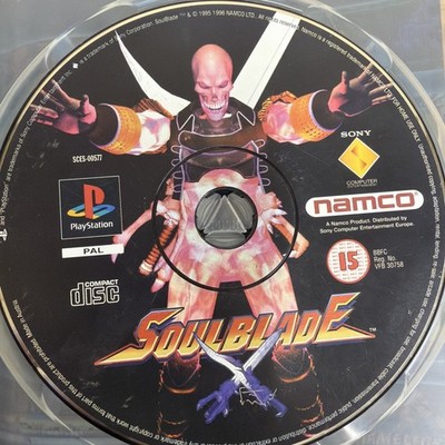 Soul Blade Spiel für Playstation 1 PS1 - Nur Disc