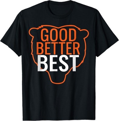 Motivation Saying Bear Good Better Best Mens Boys T-Shirt