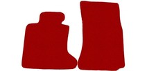 Basic Front Fußmatten Rot für BMW s5 E60 , E61 2003-2010 Automatten