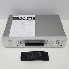 TEAC MD-5MK2 MD Recorder with Remote control Tested and working fine good F/S