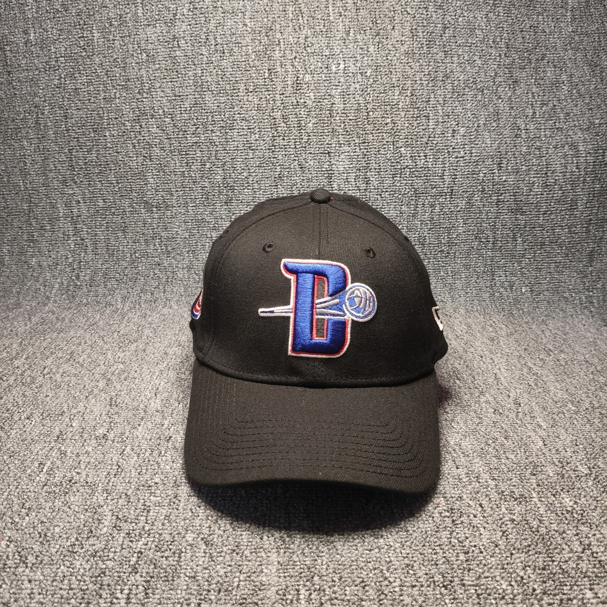 New Era 39THIRTY Detroit Pistons NBA Stretch Fit Baseball Cap Black