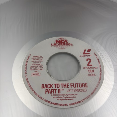 Back to the Future Trilogy Laserdisc Part I, II & III 1 2 3 LD Widescreen - Picture 13 of 23